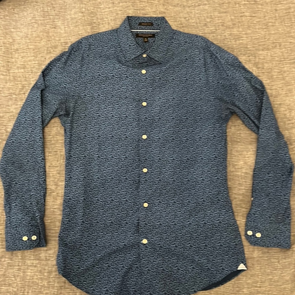 Mens Grant fit banana republic non-iron shirt
